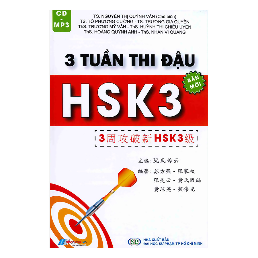 3 Tuần Thi Đậu HSK3 - Cấp Độ 3 (Kèm CD)