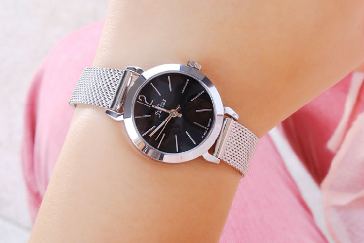 Đồng Hồ Nữ Dây Kim Loại Julius JA-732B - Bạc