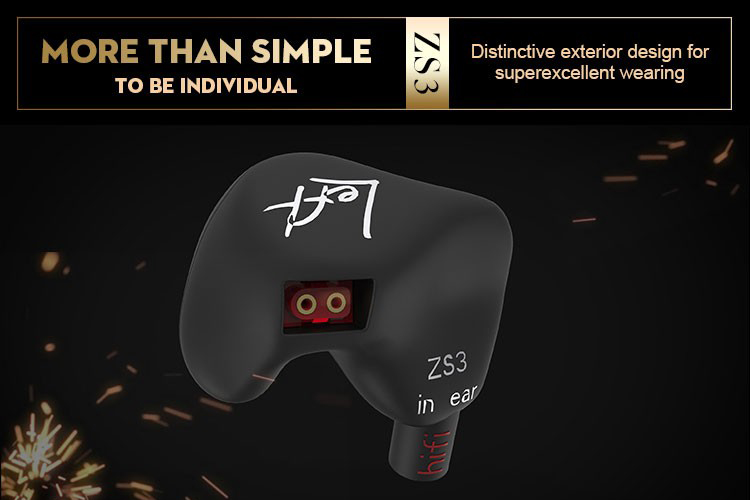 Tai Nghe Knowledge Zenith KZ-ZS3 - Hàng Nhập Khẩu