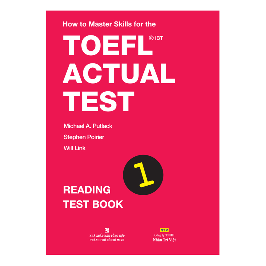 How To Master Skills For The Toefl Ibt Actual Test Reading Test Book 1