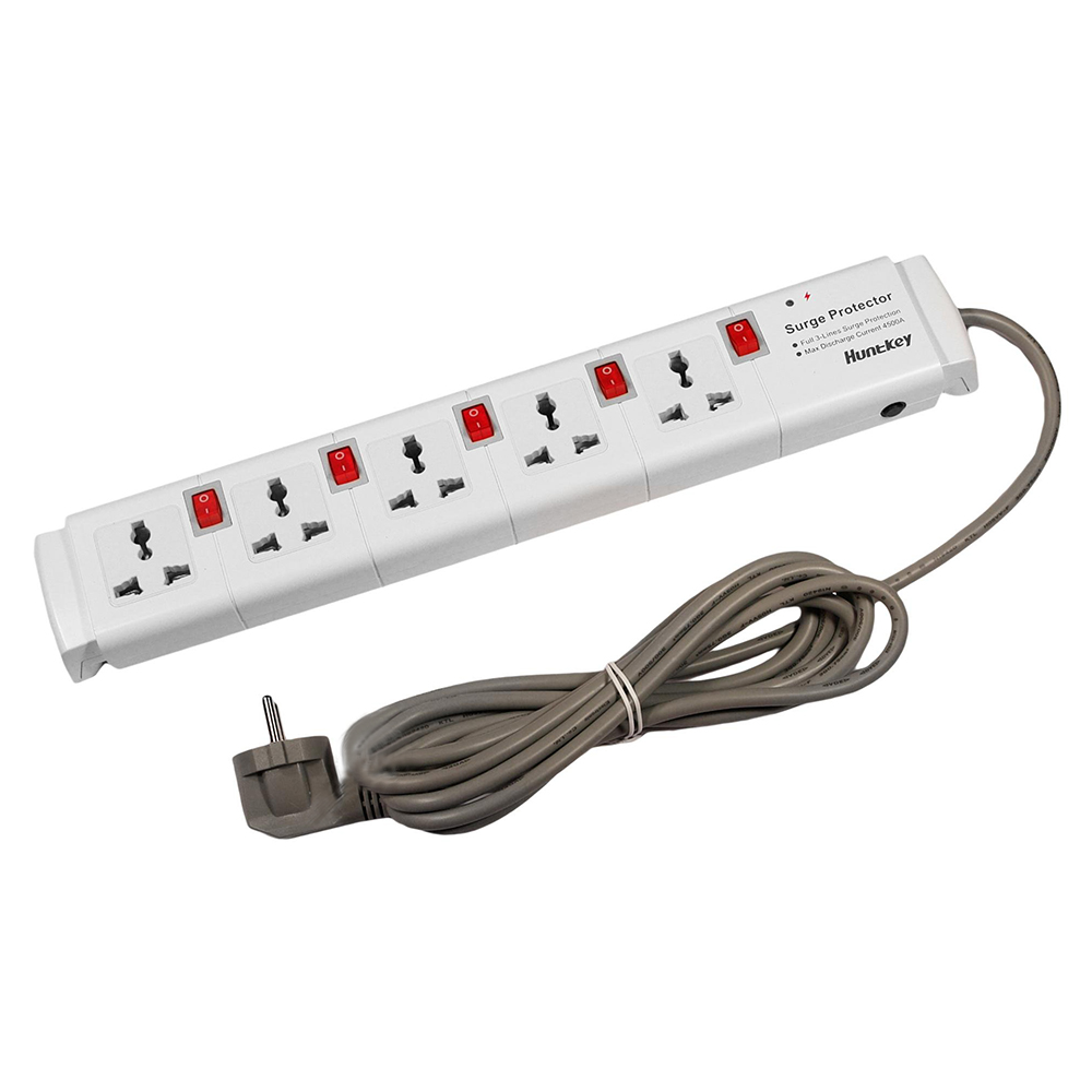 Ổ Cắm Điện Đa Năng Chống Sét Huntkey PZC504