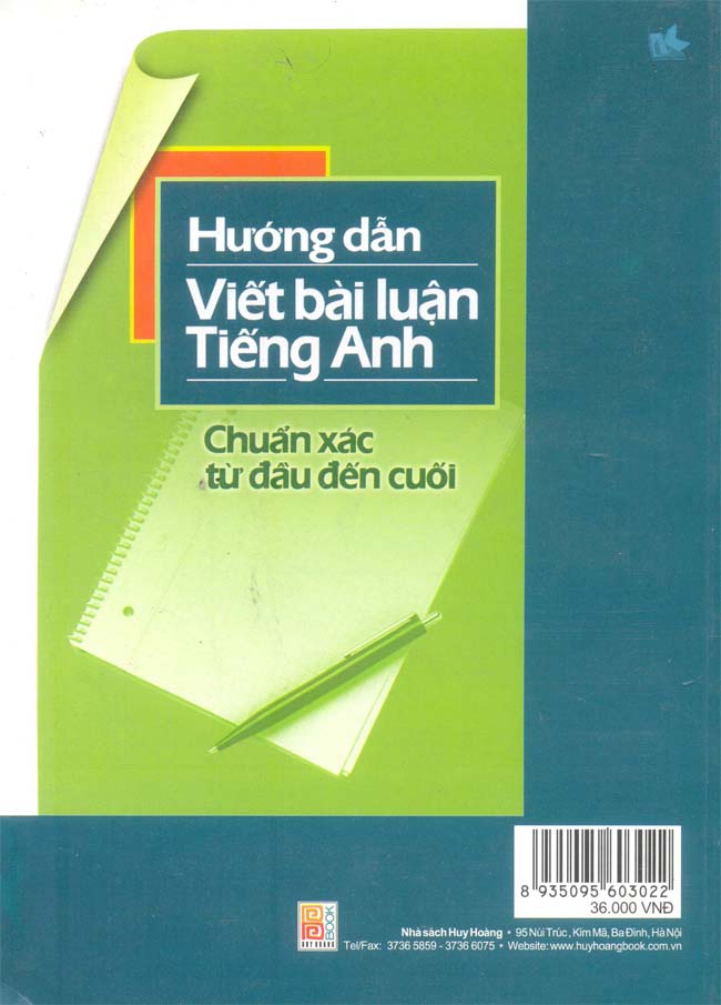 Hướng Dẫn Viết Bài Luận Tiếng Anh