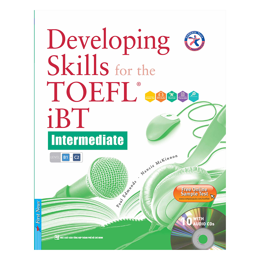 Developing Skills For The Toefl IBT (Kèm 10 CD) - Tái Bản