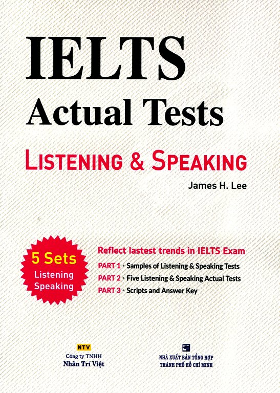 IELTS Actual Test Listening &amp; Speaking (Kèm CD)