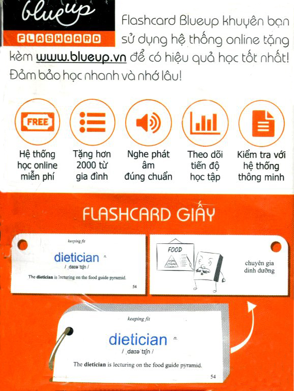 Hộp Blueup IELTS 500 Essential Flashcards For IELTS - Phần 2 - Alphabook