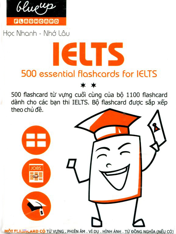 Hộp Blueup IELTS 500 Essential Flashcards For IELTS - Phần 2