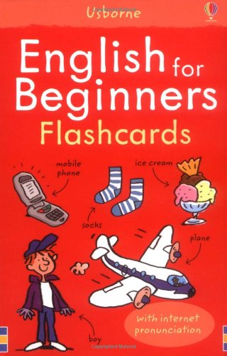Flashcards tiếng Anh - Usborne English for Beginners Flashcards