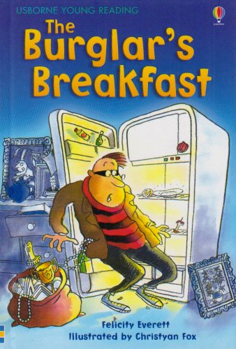 [Hàng thanh lý miễn đổi trả] Usborne Young Reading Series One: The Burgular's Breakfast