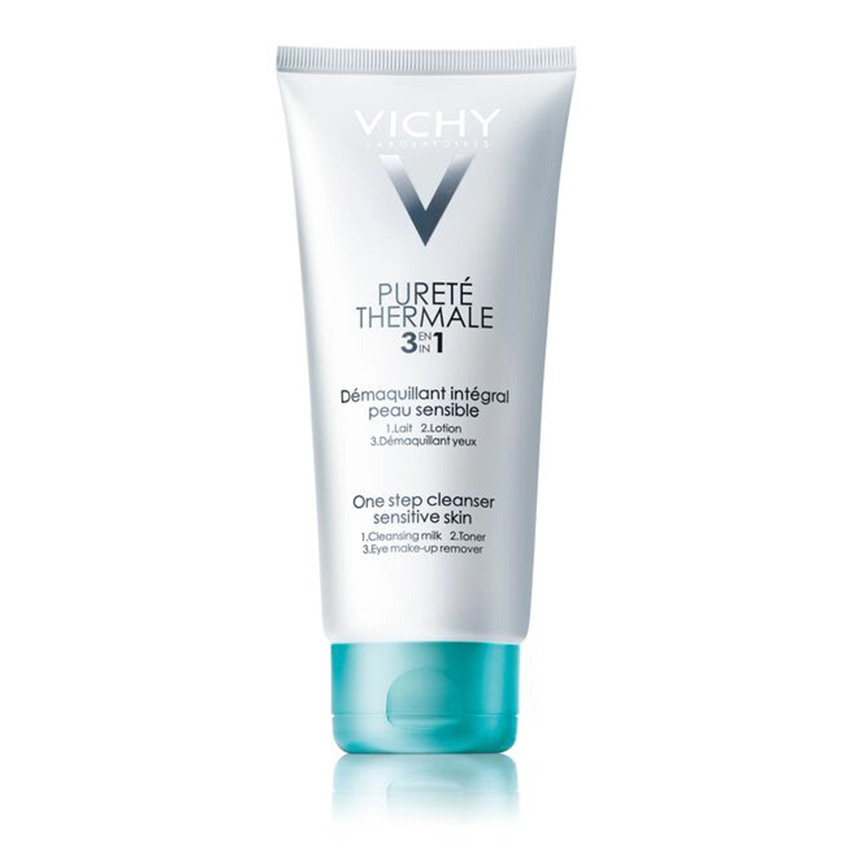 Sữa Rửa Mặt Tẩy Trang 3 Tác Dụng - Purete Thermale One Step Cleanser Vichy 100ml -100429995