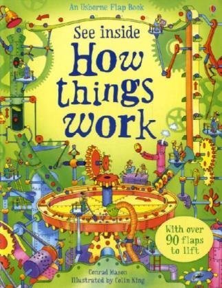 Sách tương tác tiếng Anh - Usborne See Inside How Things Work