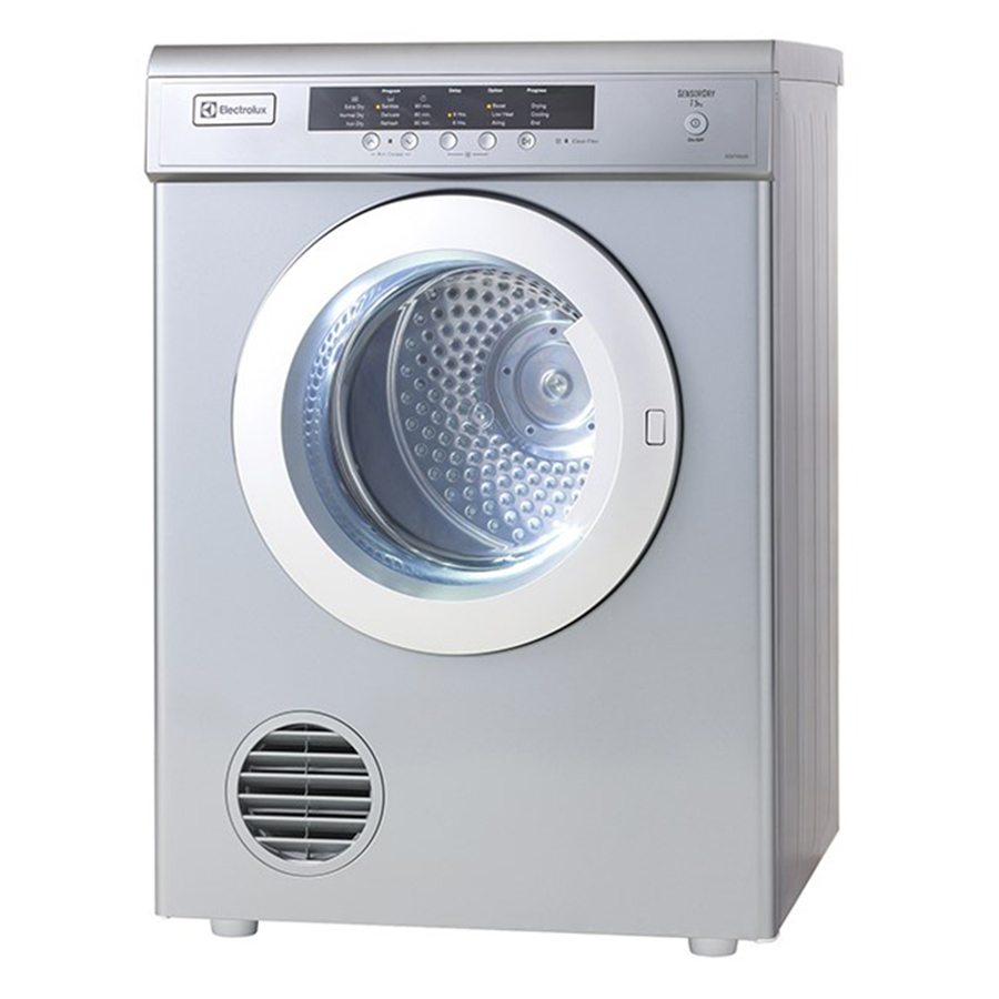 Máy Sấy Cửa Trước Electrolux EDV7552S (7.5kg) - Xám Bạc - Hàng Chính Hãng