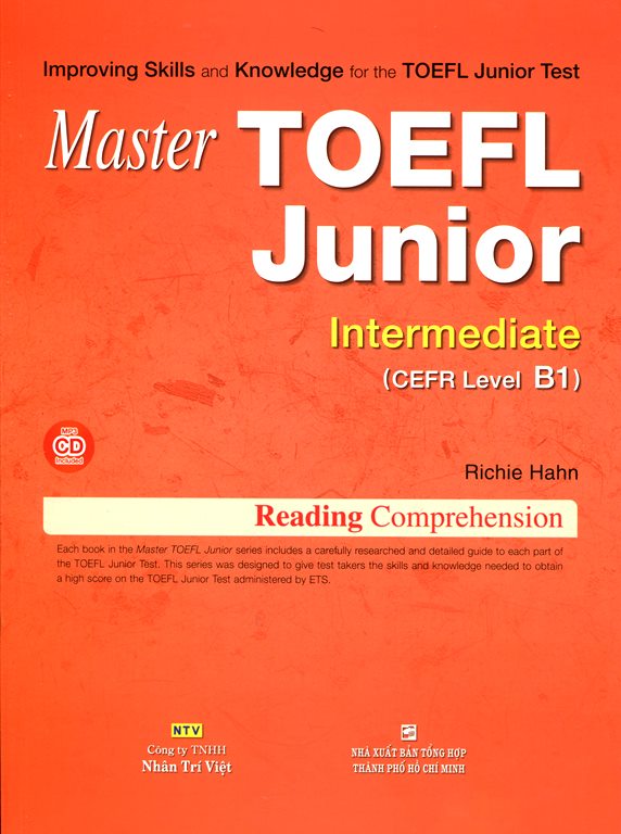 Master TOEFL Junior Intermediate B1 (Kèm CD)