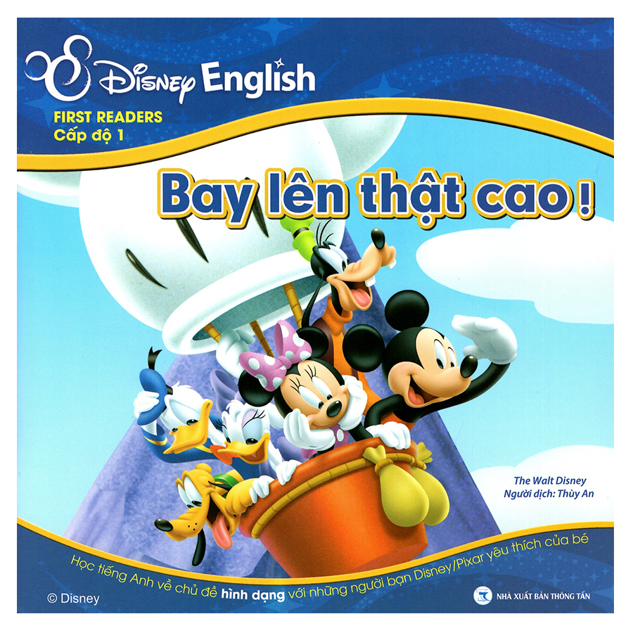 Disney English - Cấp Độ 1: Bay Lên Thật Cao! - Bác Sĩ Daisy (Không CD)