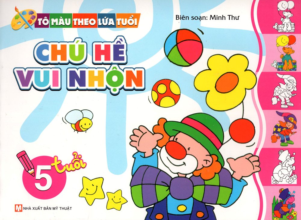 Tô Màu Theo Lứa Tuổi - Chú Hề Vui Nhộn