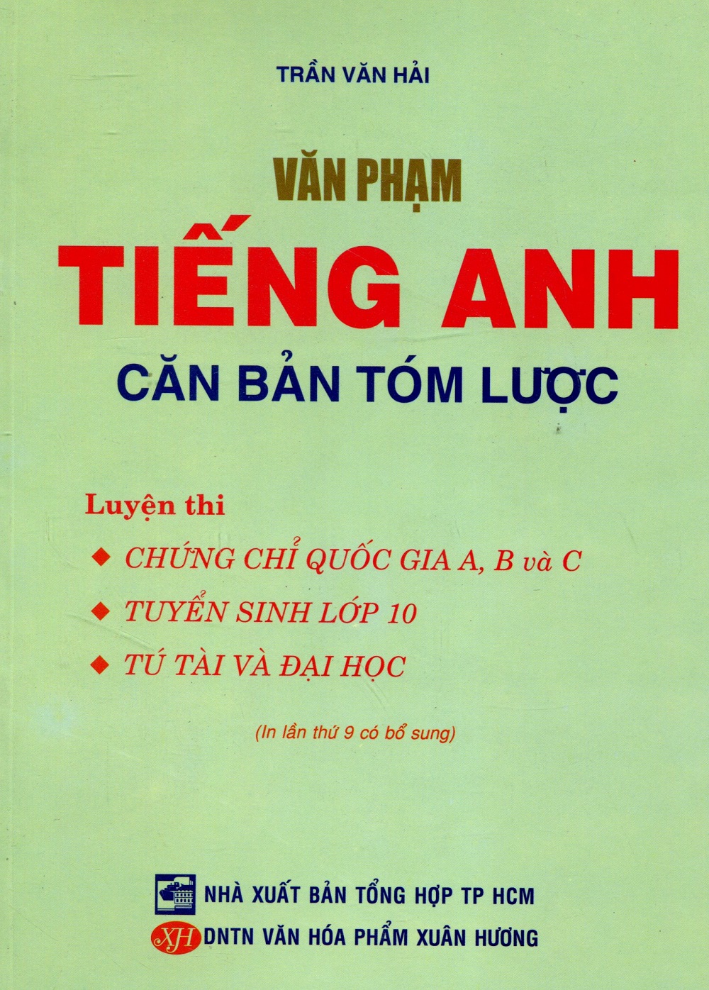 Văn Phạm Tiếng Anh Căn Bản Tóm Lược