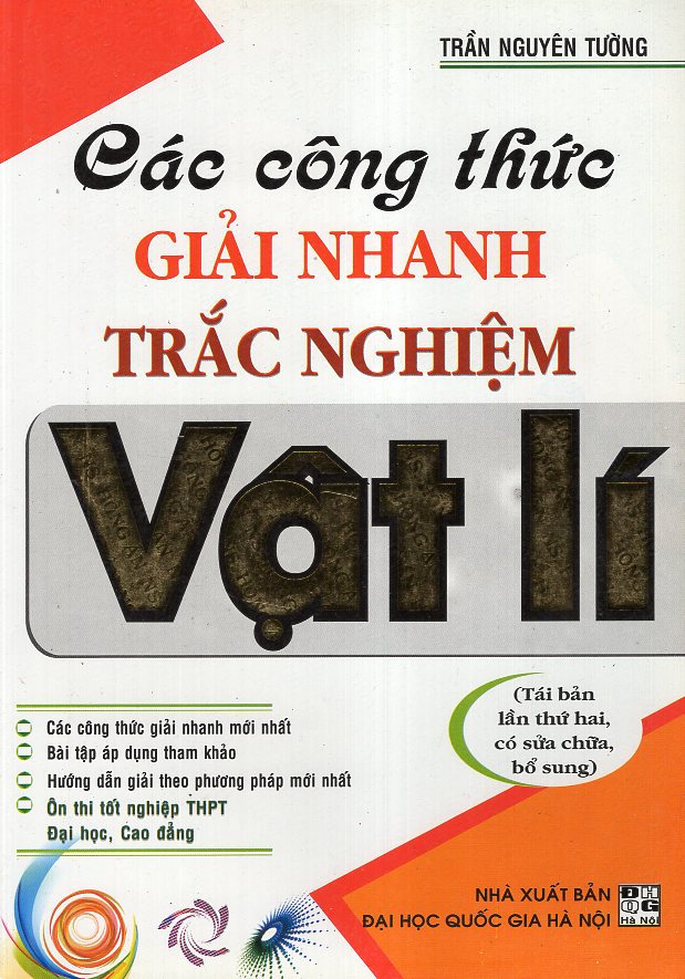 Các Công Thức Giải Nhanh Trắc Nghiệm Vật Lí