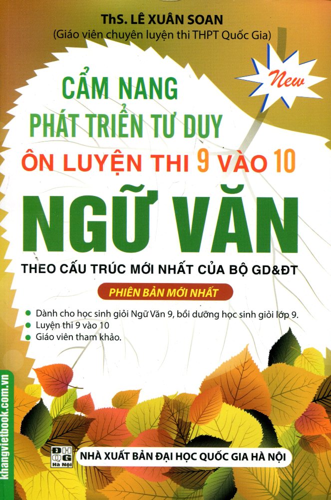 Cẩm Nang Phát Triển Tư Duy Ôn Luyện Thi 9 Vào Lớp 10 - Ngữ Văn