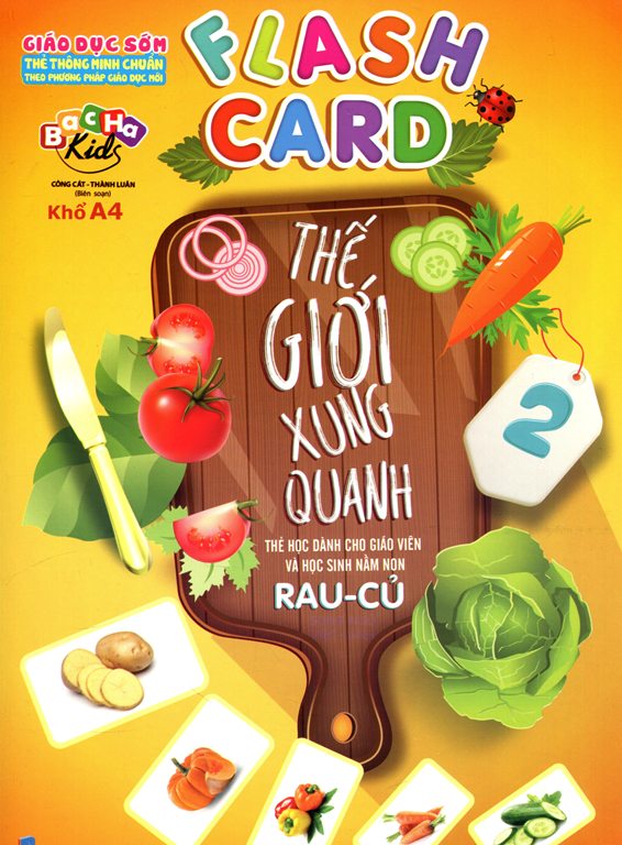 Flashcard Thế Giới Xung Quanh 2 - Rau Củ