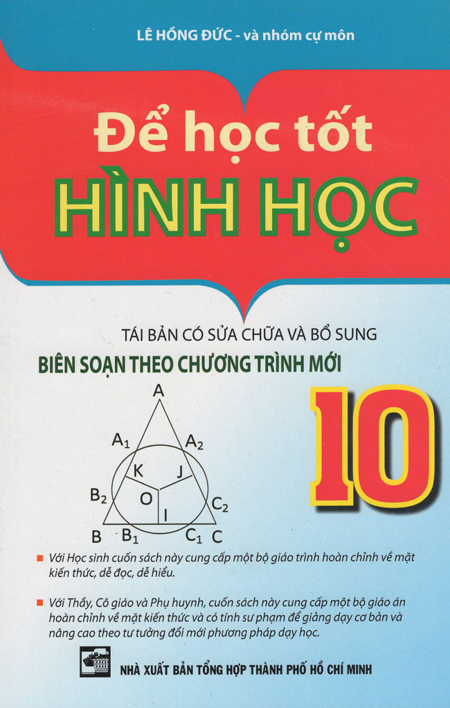 Để Học Tốt Hình Học Lớp 10