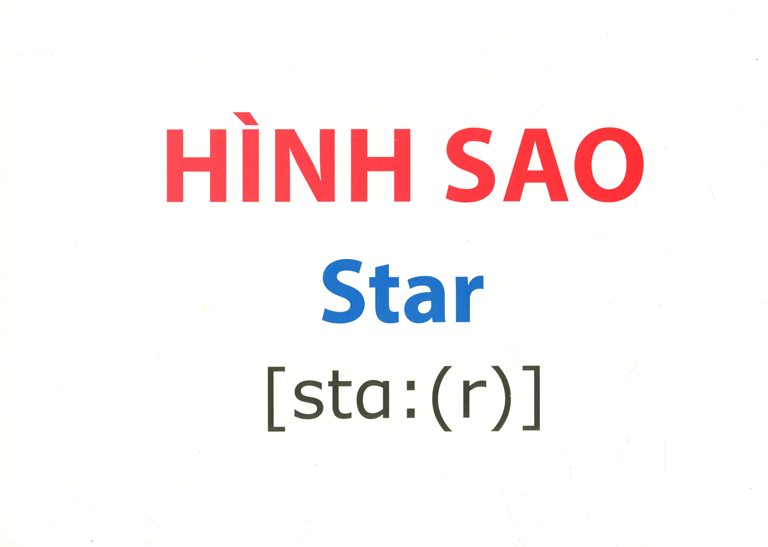 Flashcard Thế Giới Xung Quanh 6 - Hình Khối