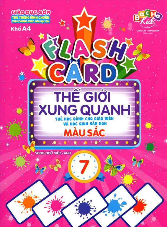 Flashcard Thế Giới Xung Quanh 7 - Màu Sắc