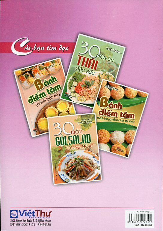 30 Món Chay Giàu Dinh Dưỡng