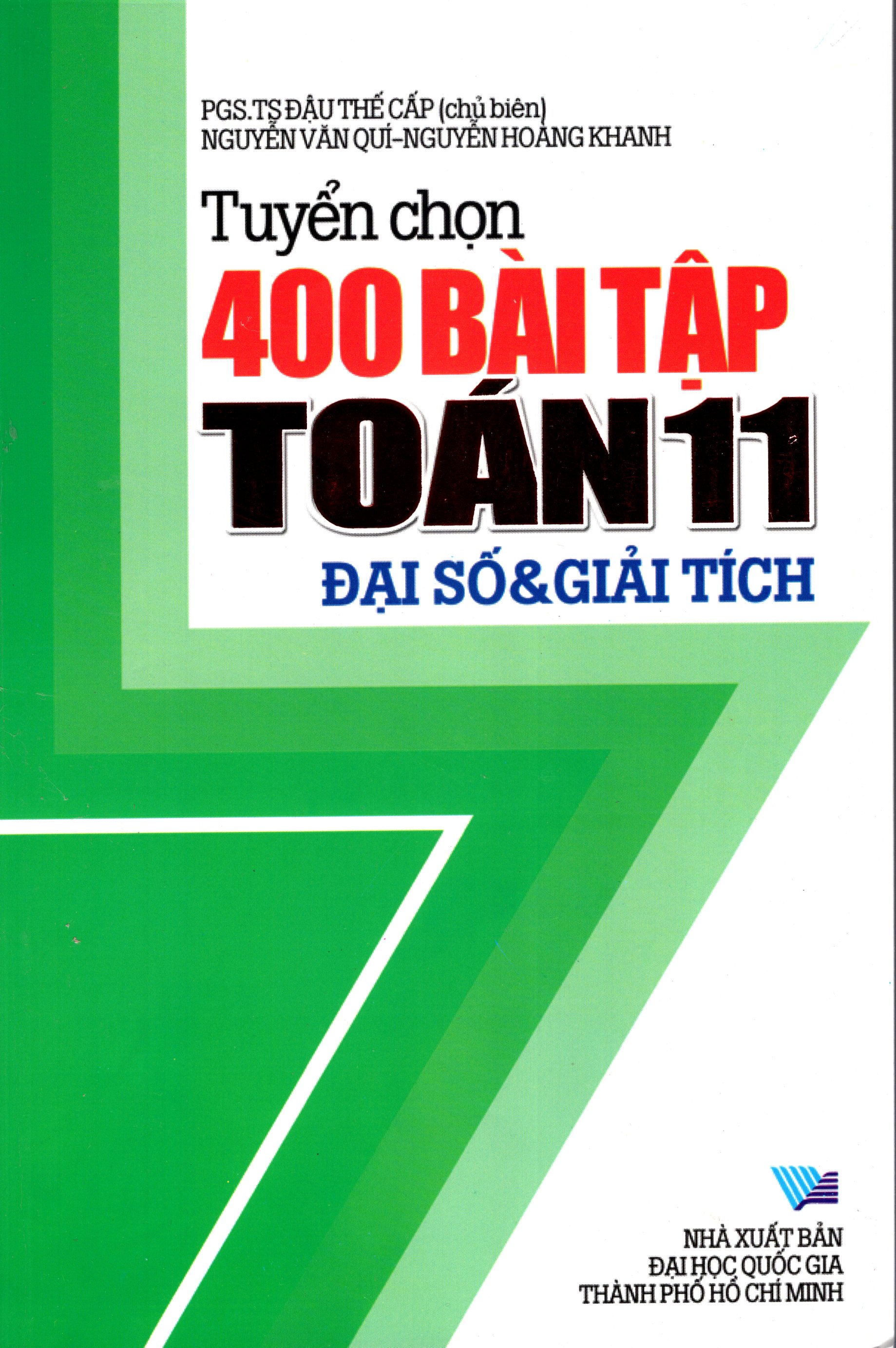 Tuyển Chọn 400 Bài Tập Toán Lớp 11 - Đại Số &amp; Giải Tích