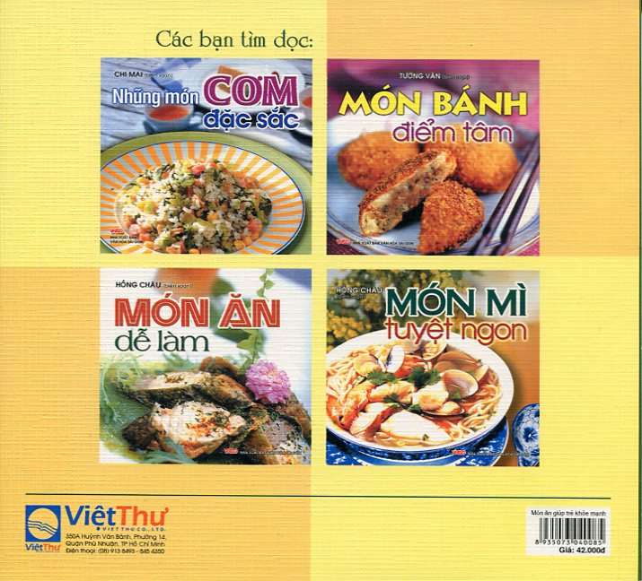 Món Ăn Giúp Trẻ- Khỏe Mạnh Và Thông Minh