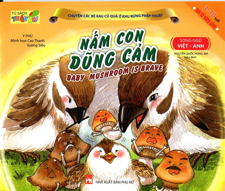 Chuyện Các Bé Rau Củ Quả Ở Khu Rừng Phép Thuật - Nấm Con Dũng Cảm