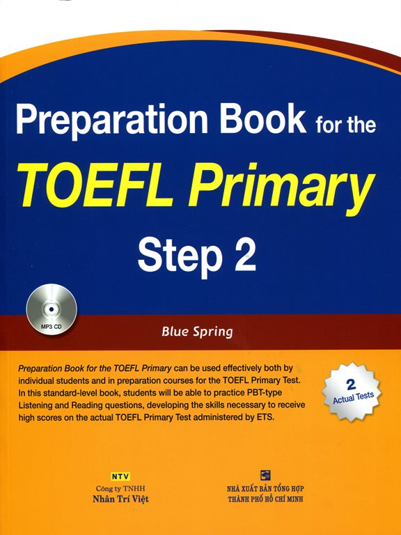 Preparation Book For TOEFL Primary Step 2 Kèm CD
