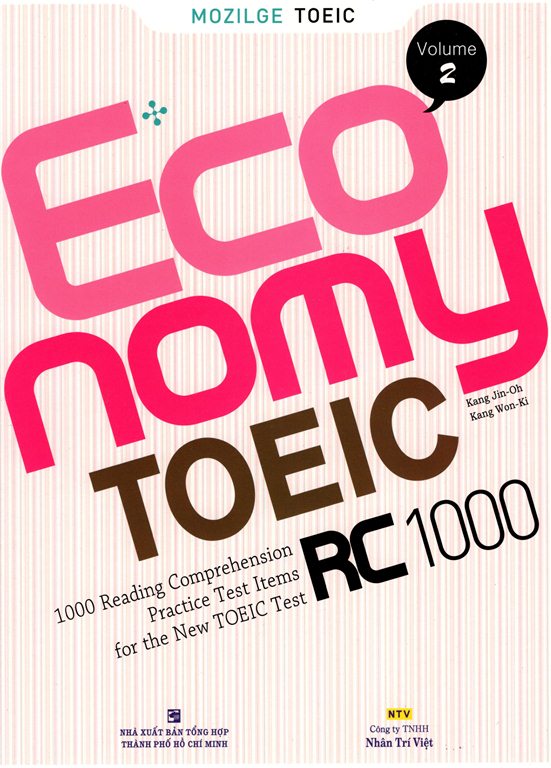 Economy TOEIC RC1000 Volume 2