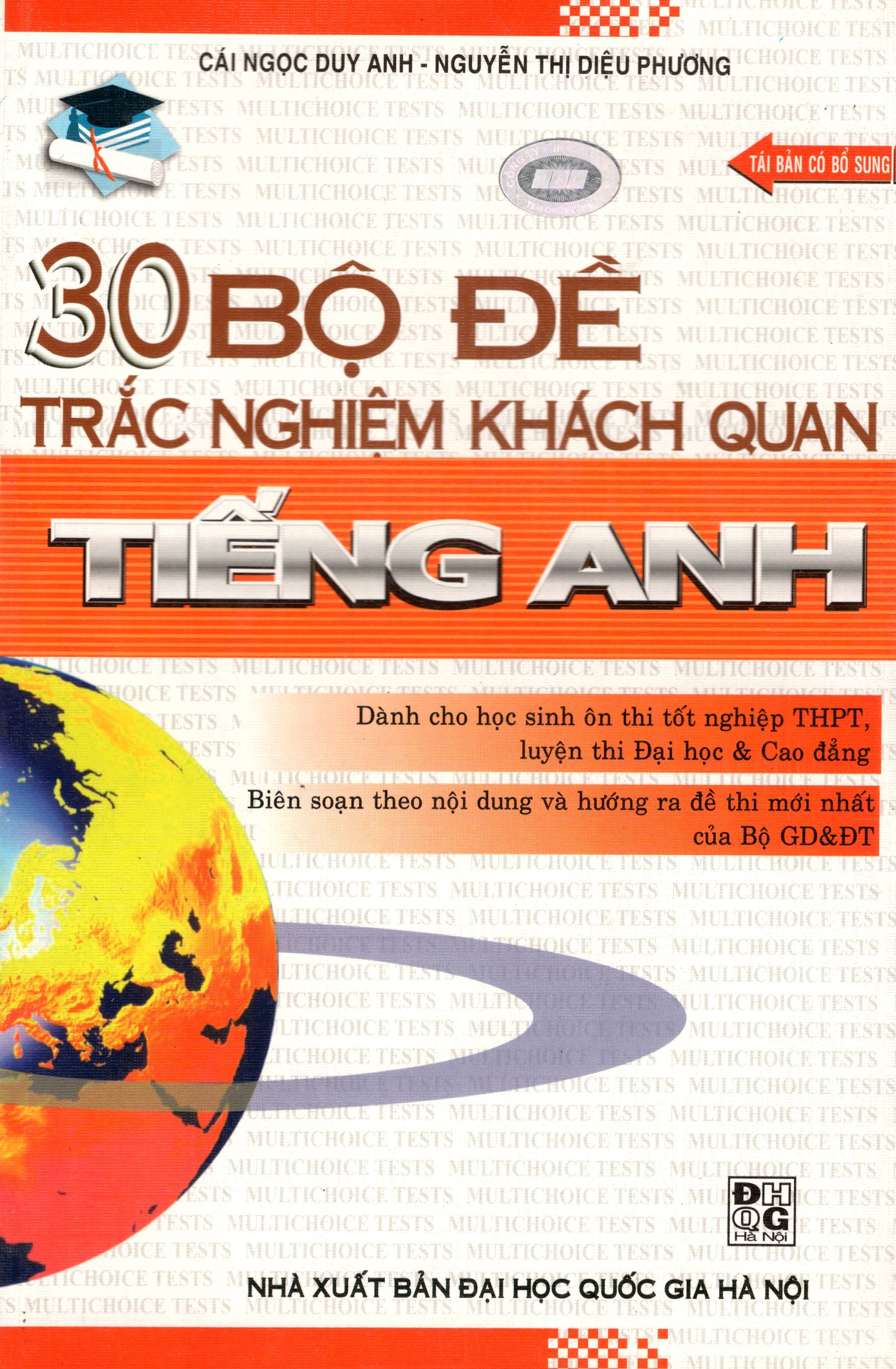 30 Bộ Đề Trắc Nghiệm Khách Quan Tiếng Anh