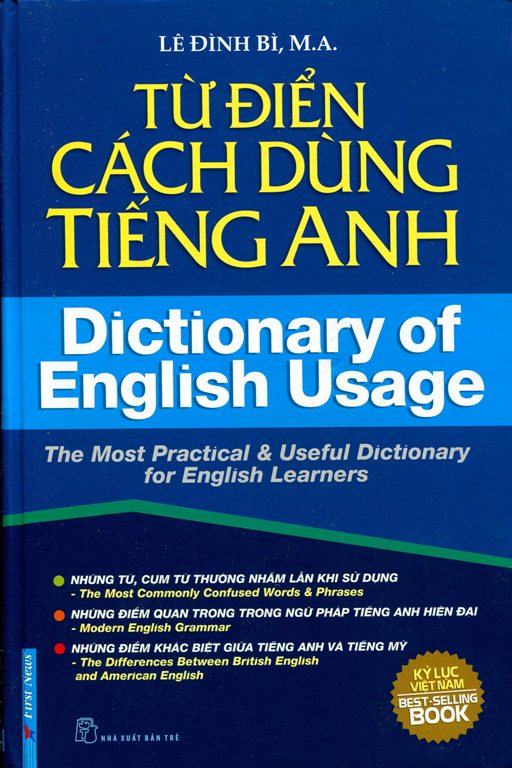 Từ Điển Cách Dùng Tiếng Anh (Tái Bản 2015)