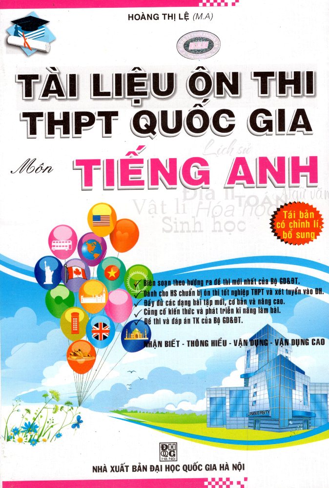 Tài Liệu Ôn Thi THPT Quốc Gia Môn Tiếng Anh