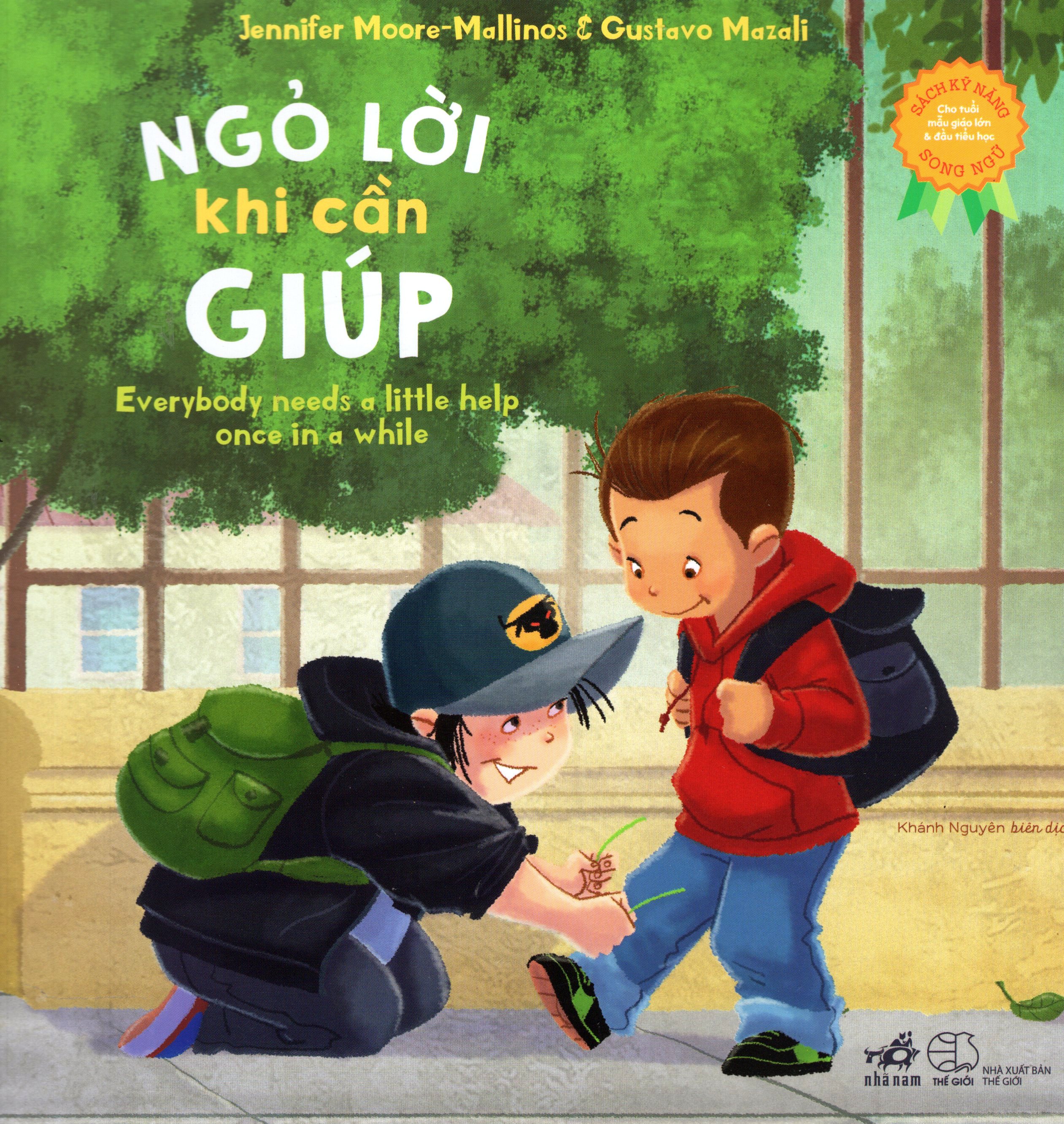 Sách Kỹ Năng Song Ngữ - Ngõ Lời Khi Cần Giúp