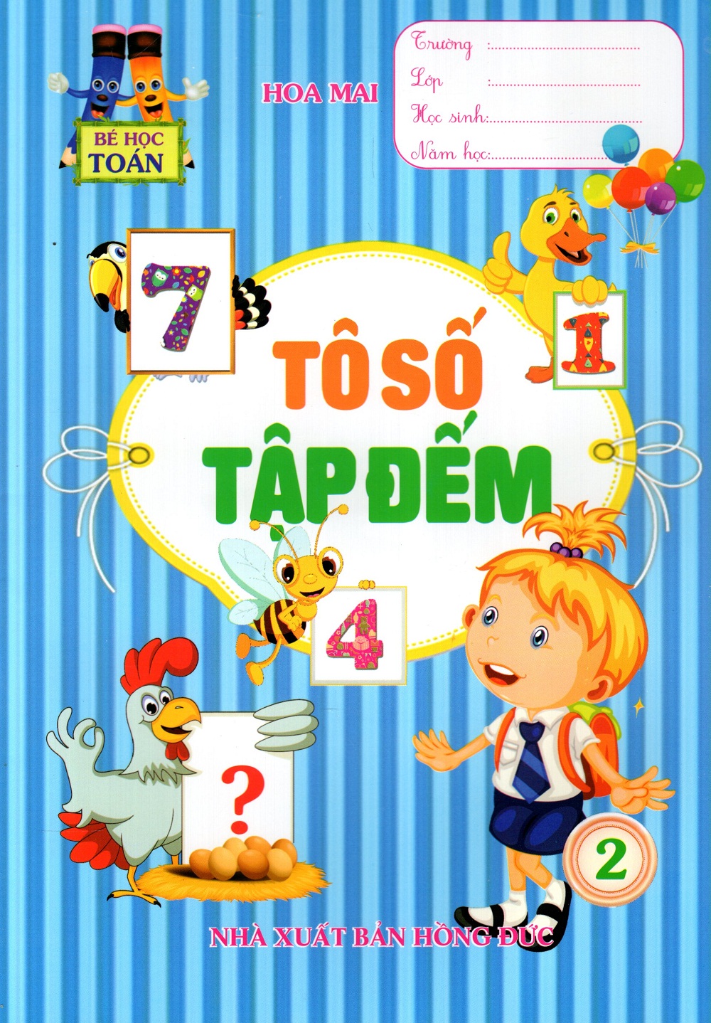 Bé Học Toán - Tô Số Tập Đếm