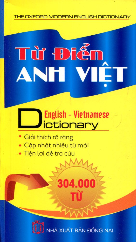 Từ Điển Anh - Việt (304.000 Từ)