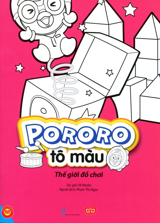 Pororo Tô Màu - Thế Giới Đồ Chơi