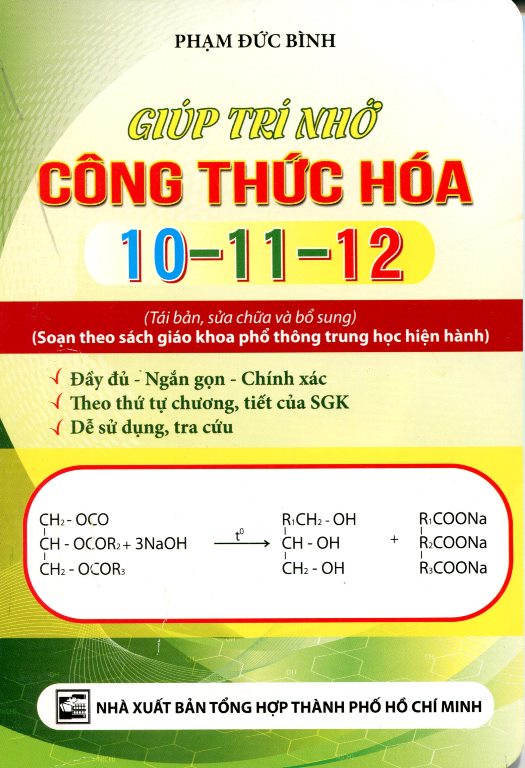 Giúp Trí Nhớ Công Thức Hóa 10 - 11- 12