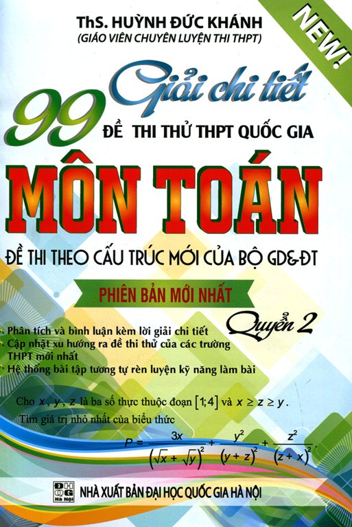 Giải Chi Tiết 99 Đề Thi Thử Quốc Gia Môn Toán (Quyển 2)