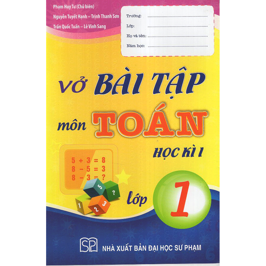 Vở Bài Tập Môn Toán Học Kì 1 (Lớp 1)