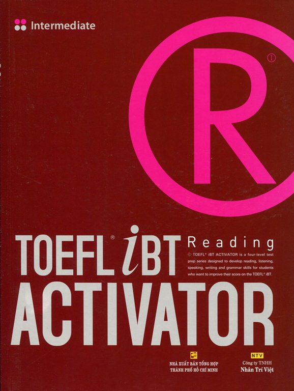 TOEFL iBT Activator Reading Intermediate (Không CD)