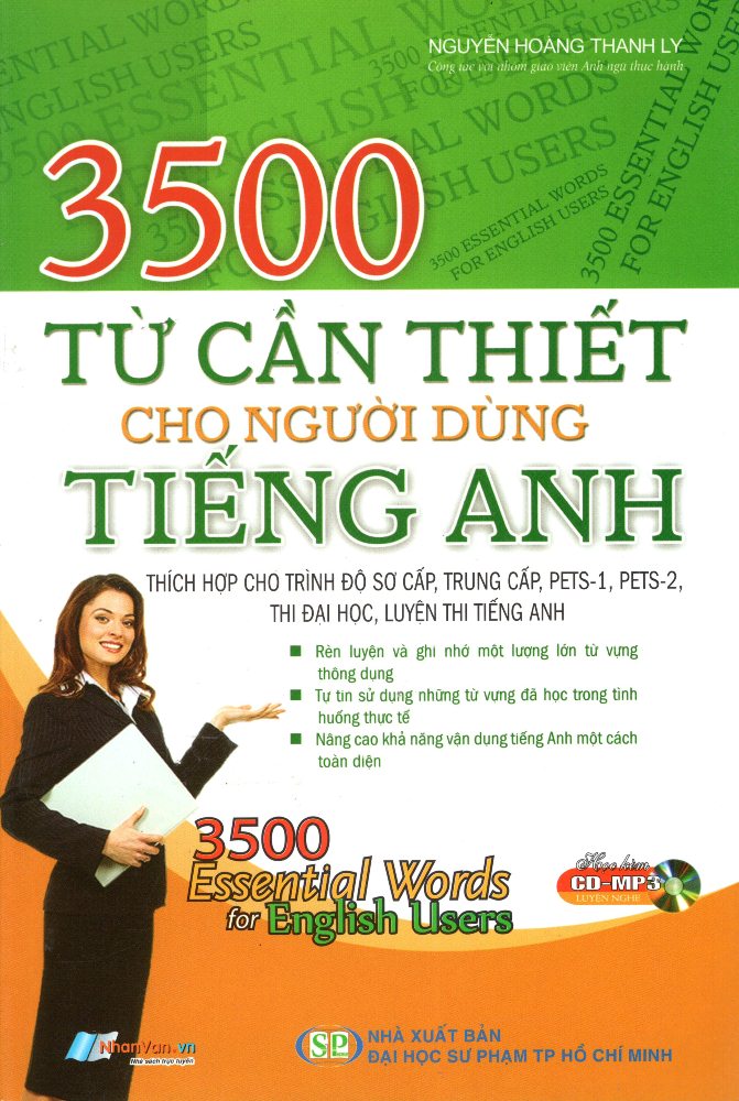 3500 Từ Cần Thiết Cho Người Dùng Tiếng Anh (Kèm CD)