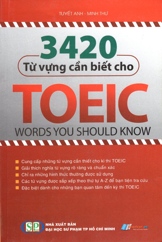3420 Từ Vựng Cần Biết Cho TOEIC