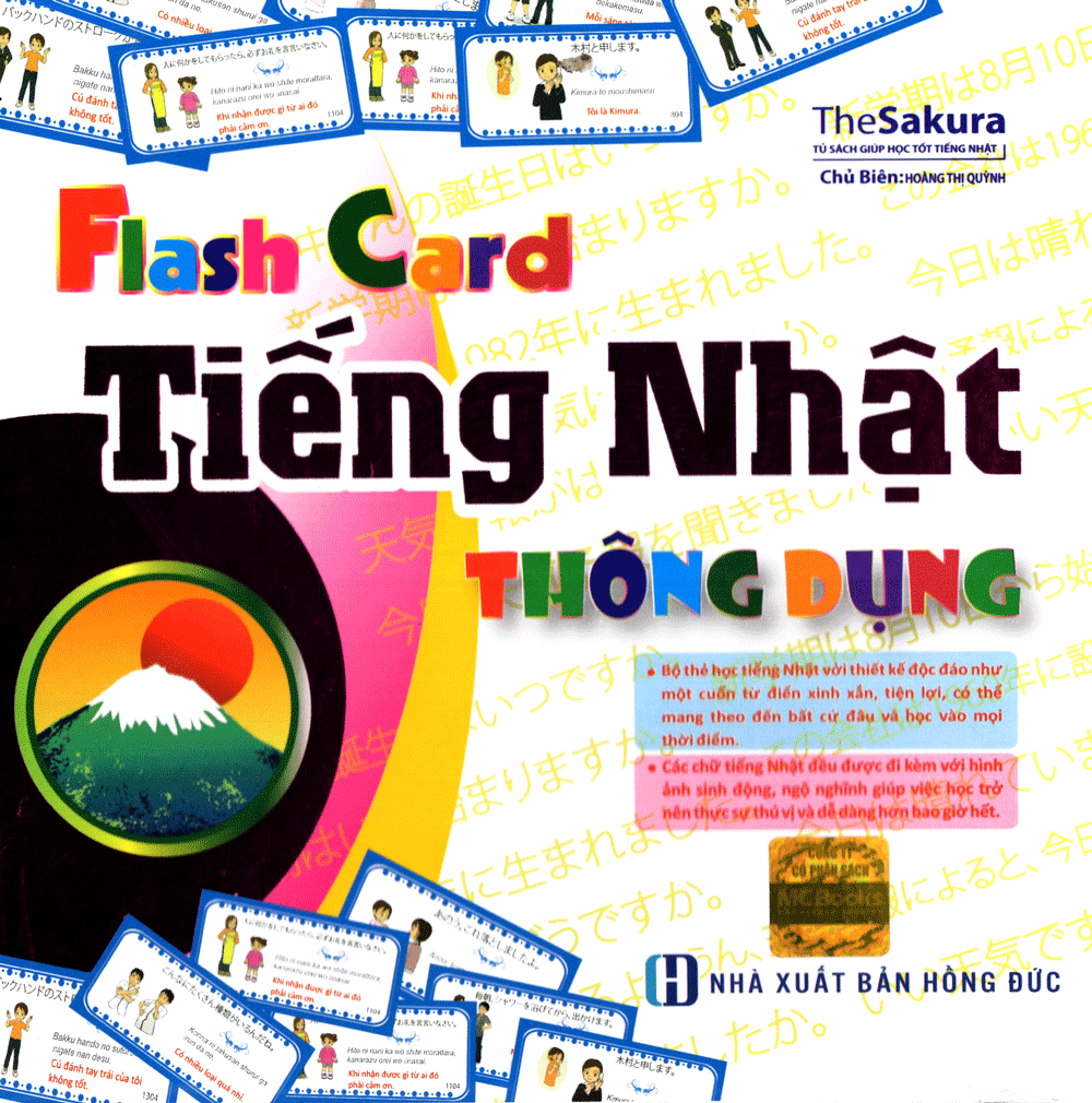 Flashcard Tiếng Nhật Thông Dụng