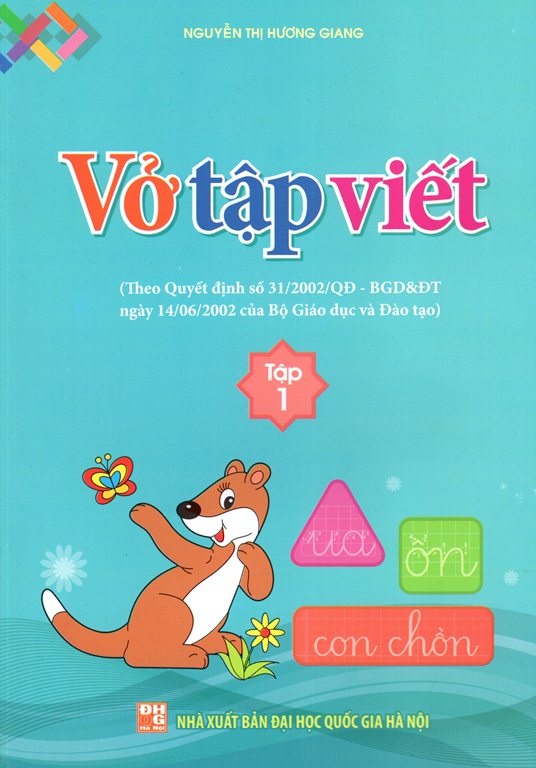 Hình ảnh Vở Tập Viết (Tập 1)