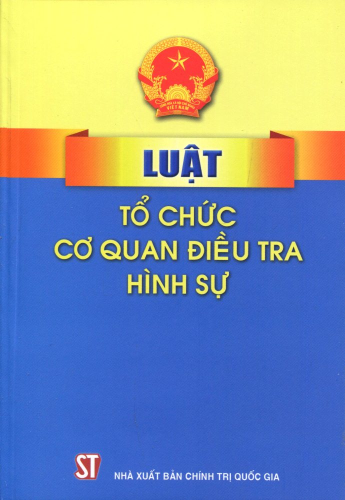 Luật Tổ Chức Cơ Quan Điều Tra Hình Sự