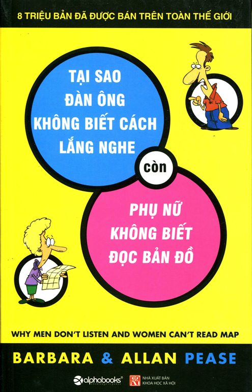 Hình ảnh của sản phẩm Tại Sao Đàn Ông Không Biết Cách Lắng Nghe Còn Phụ Nữ Không Biết Đọc Bản Đồ