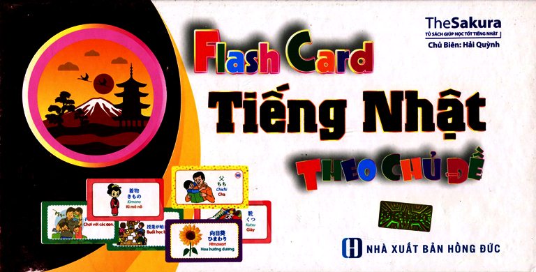 Hộp Flash Card Tiếng Nhật Theo Chủ Đề