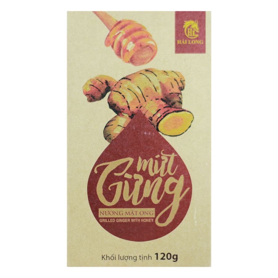 Combo Mãng Cầu Sấy Dẻo Hải Long (120g) + Mứt Gừng Nướng Mật Ong Hải Long (120g)